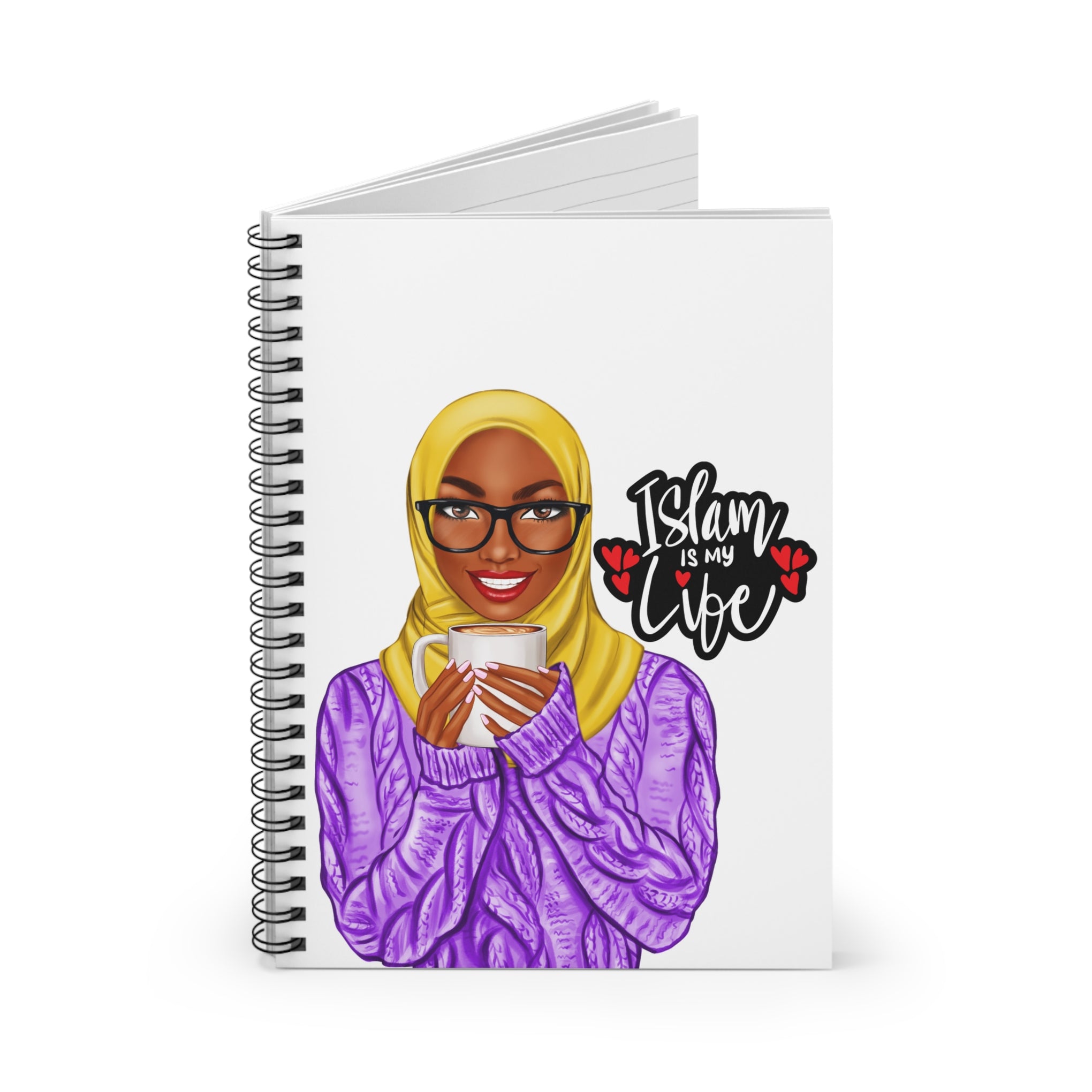 Islam is My Life Spiral Notebook - Ruled Line for Inspiration and Reflection