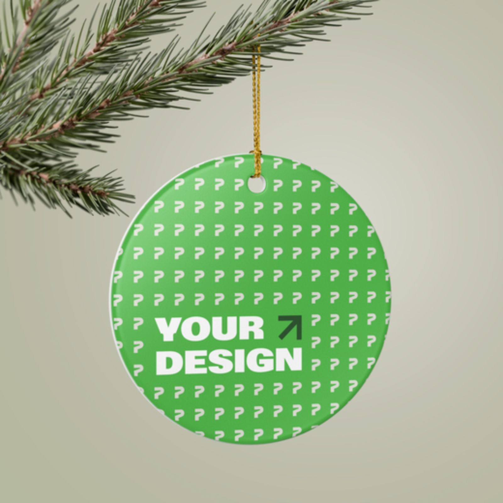 Personalized Ceramic Decoration Ornament