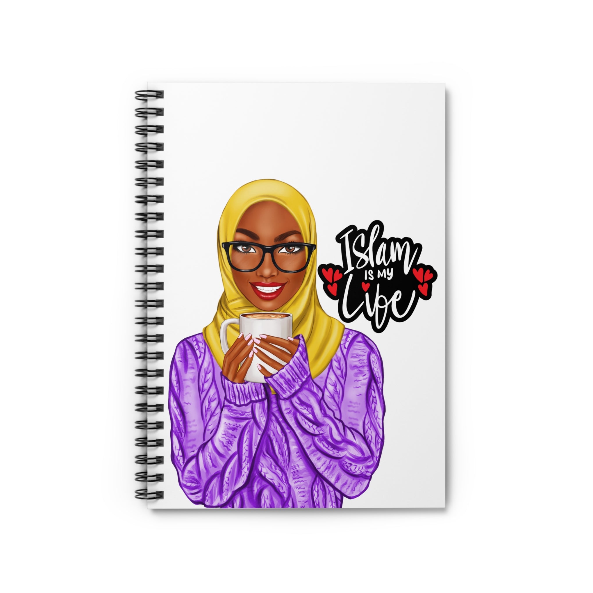 Islam is My Life Spiral Notebook - Ruled Line for Inspiration and Reflection
