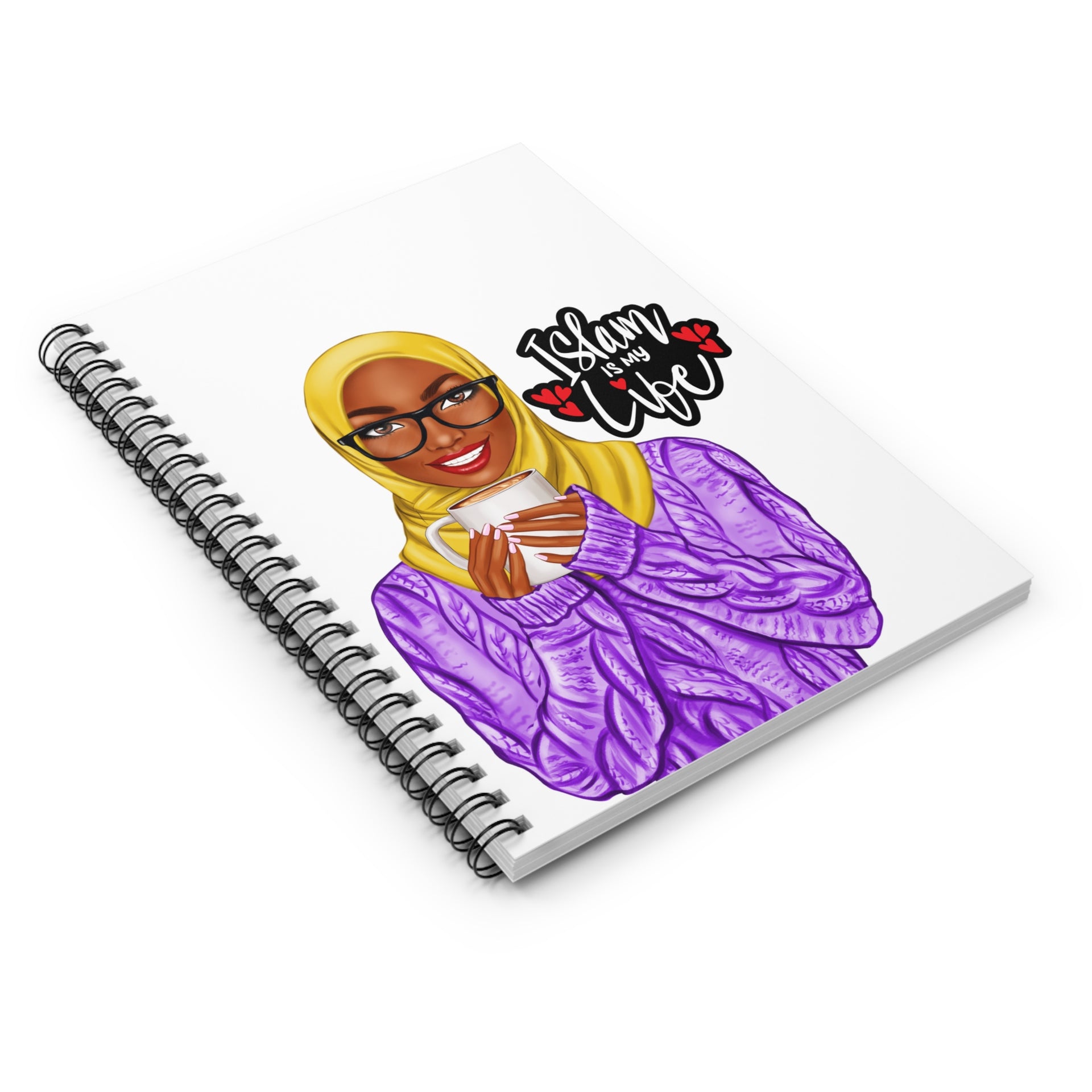 Islam is My Life Spiral Notebook - Ruled Line for Inspiration and Reflection