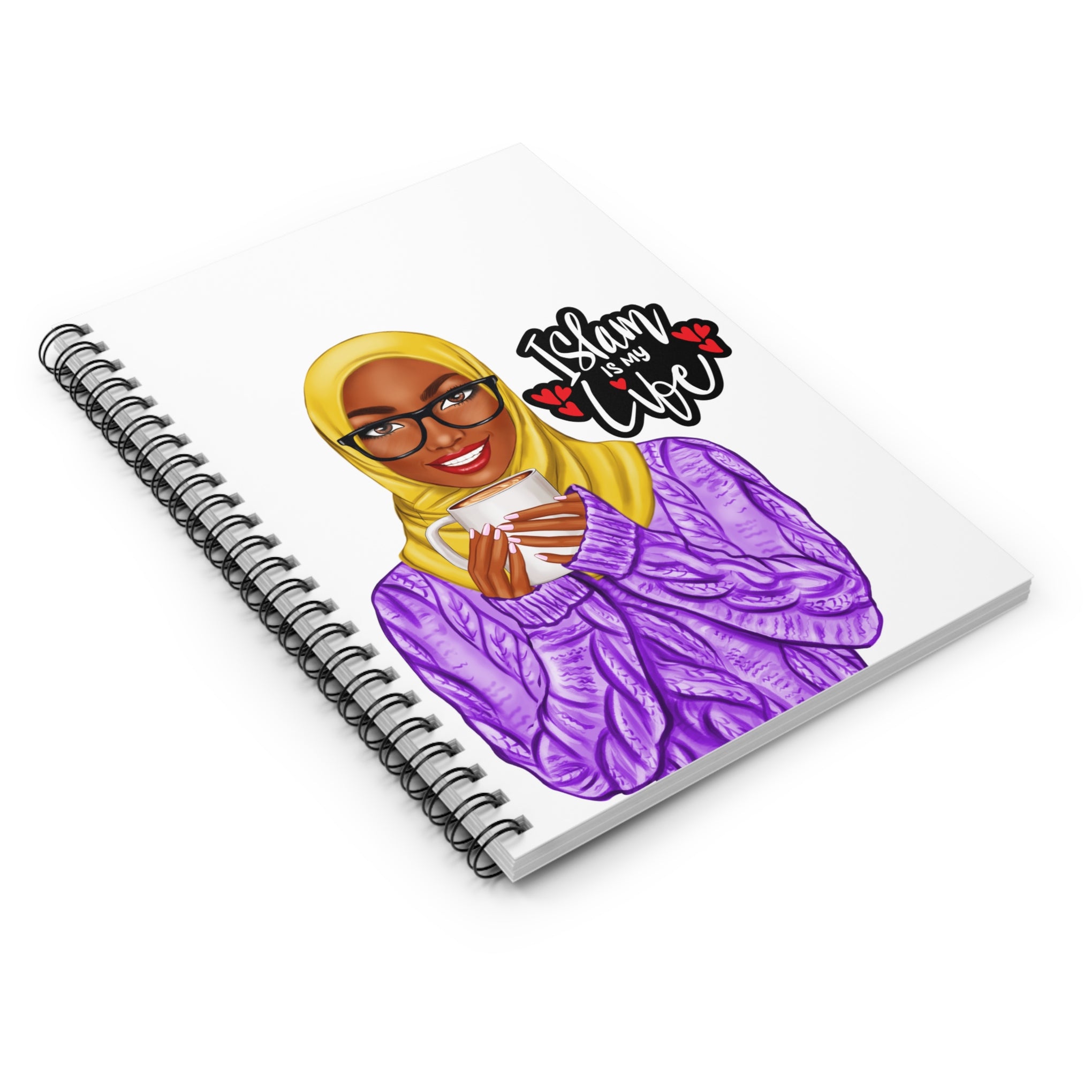 Islam is My Life Spiral Notebook - Ruled Line for Inspiration and Reflection