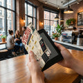 Case notes and chapters true crime kindle cover with a coffee shop background.