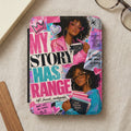 Collage-style cover with women and text including "My Story Has Range" and inspirational quotes.