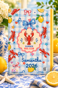 Summer Boil Club Journal — Personalized Seafood Boil Hostess & Party Planning Notebook