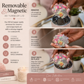 LID ONLY - Chocolate Ice Cream Removable Magnetic 3D Lid