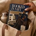 Booked in Navy Kindle Case for Book Lovers