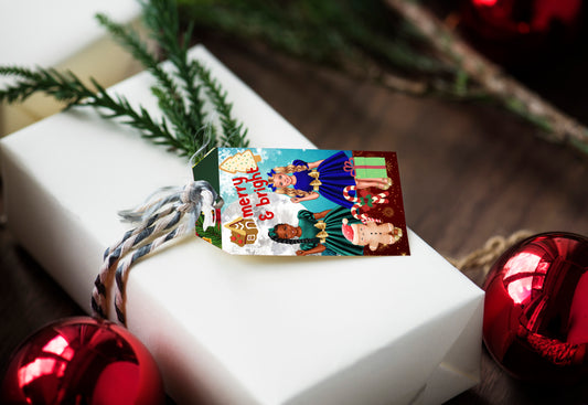 Christmas tags for Girls, Thank you Tags, Gift Tags, Thank you Tags, Christmas tag, digital download