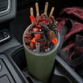 LID ONLY - Horror Spider Skeleton Crystal 3D Tumbler Lid