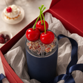 LID ONLY - Cherry Crystal 3D Tumbler Lid, Removable Magnetic Topper for 20oz Tumblers