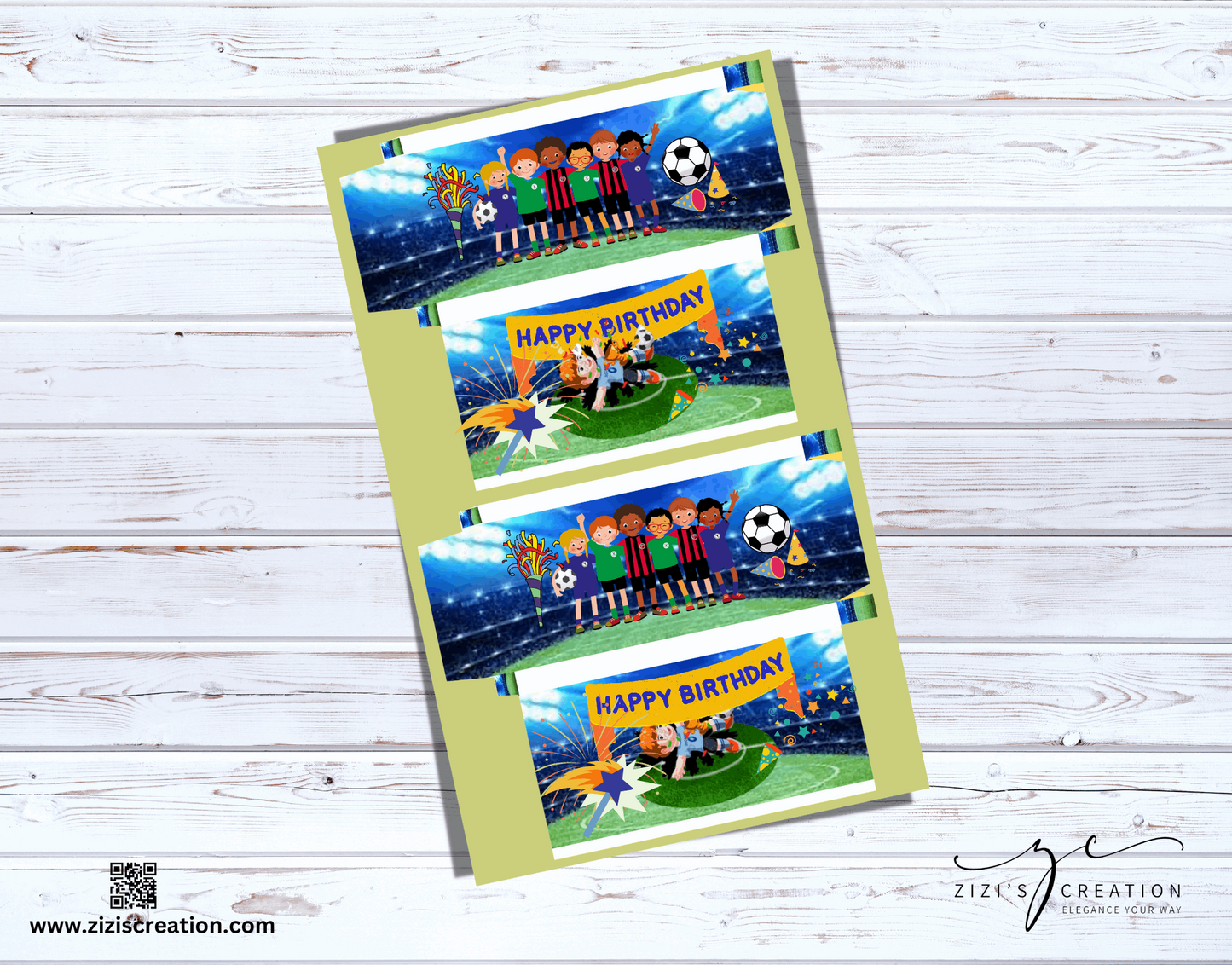 Chocolate Bar | Soccer Theme | Unique Personalization | Party-Ready Digital Designs for Kids with Fun-Filled Kids Party Digital Designs