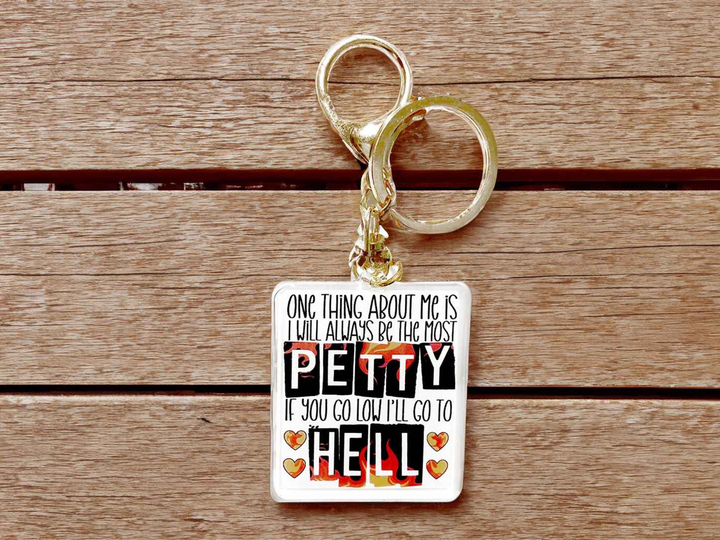 Petty Hell KeyChain