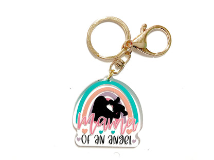 Mama Of an Angel KeyChain