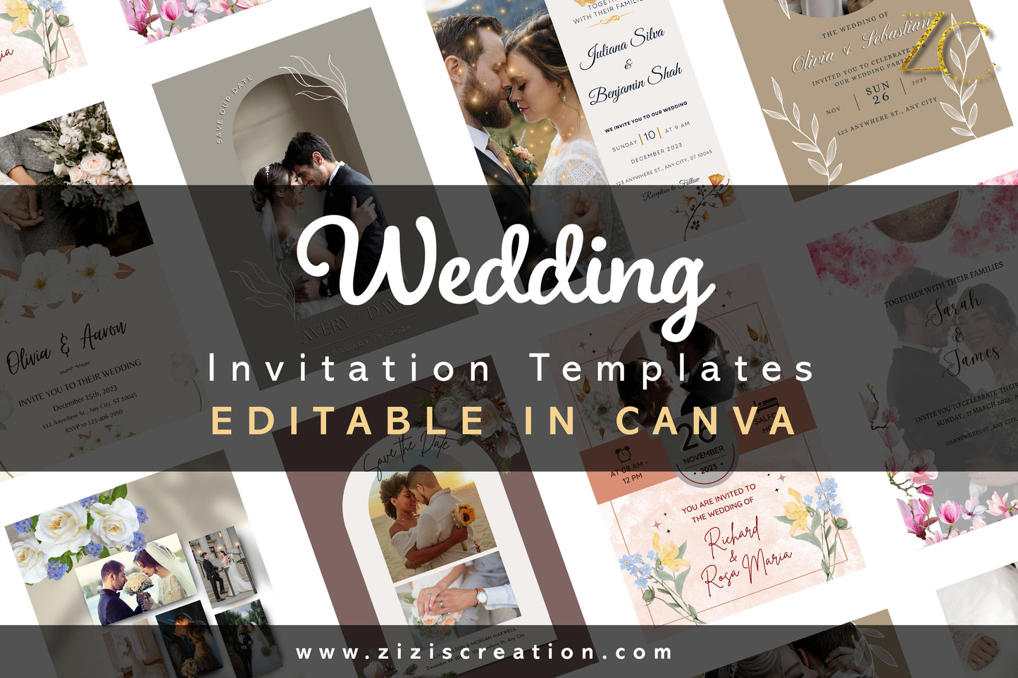 Wedding | Instagram Template with PLR Rights | Editable in Canva | Customizable | Digital Download | Printable