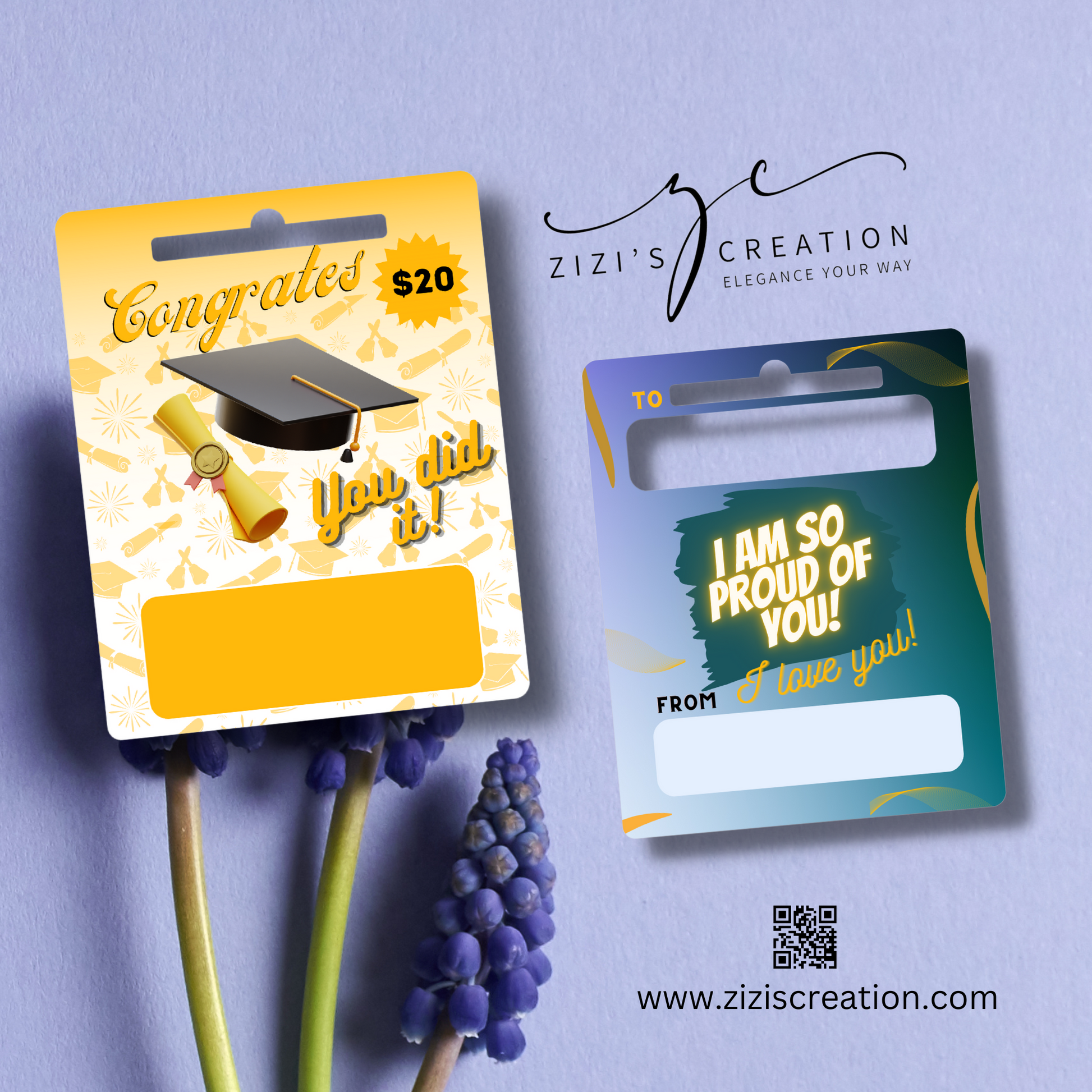 Printable Graduation Money Card Holder - Digital Download - Perfect Gift for Your Graduate