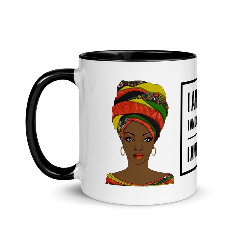 Coffee Mug- I am bold I am Courageous I am Enough