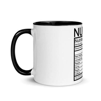 Nurse Nutritional Fact Coffee Mug