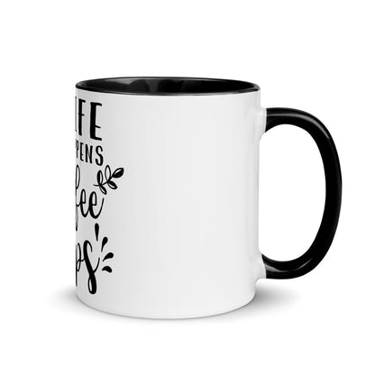 Funny Coffee Mug-LIFE Happens, Coffee Helps