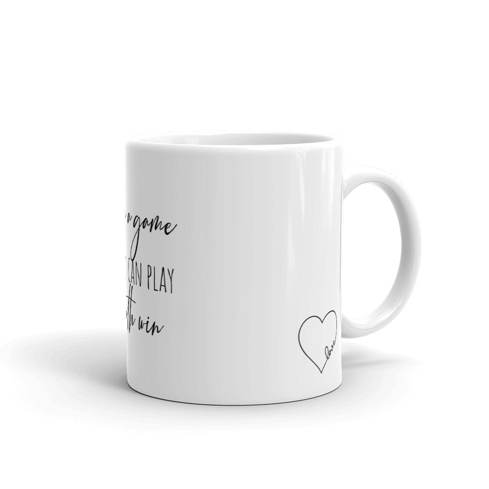 Coffe Mug-Love is a Game that Two can Play and Both Win