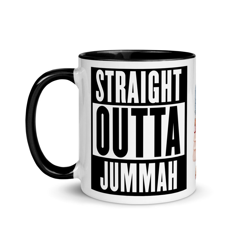 Islamic Coffee Mug- Straight Outta Jummah with Hijab Woman