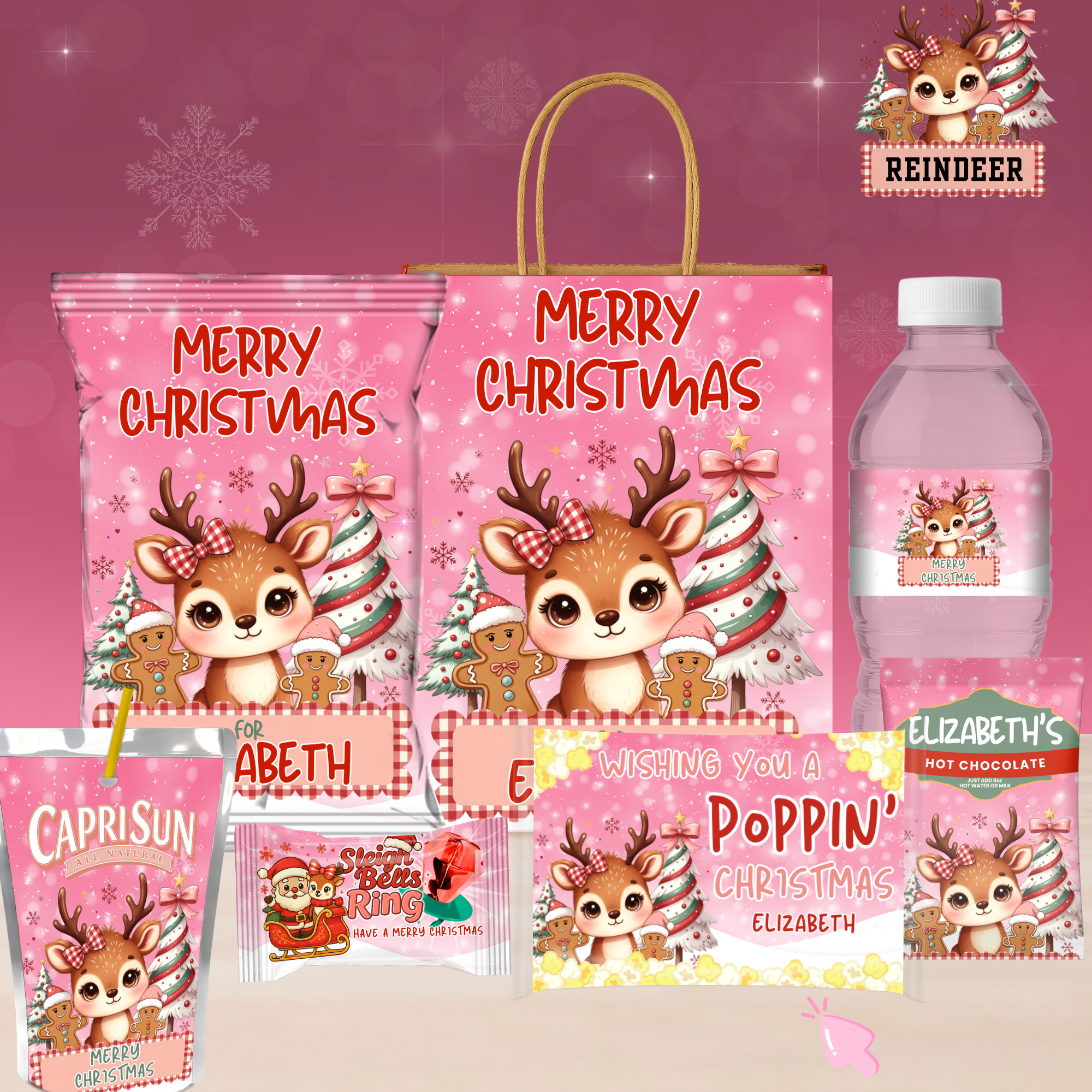 Custom Christmas holiday gift bundle